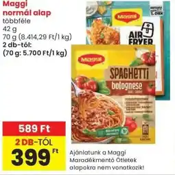 Spar Maggi normál alap ajánlat