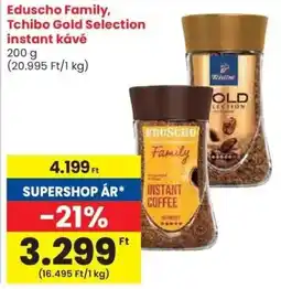 Spar Eduscho Family, Tchibo Gold Selection instant kávé ajánlat