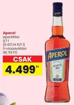 Spar Aperol ajánlat