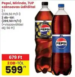 Spar Pepsi, Mirinda, 7UP szénsavas üdítőital ajánlat