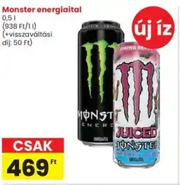 Spar Monster energiaital ajánlat