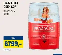 Metro PRAŽAČKA CSEH SÖR ajánlat