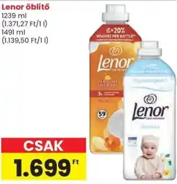 Spar Lenor öblítő ajánlat