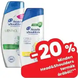 Spar Head&Shoulders termék ajánlat