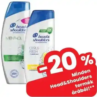 Spar Head&Shoulders termék ajánlat