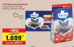 Spar PreVital macskaeledel ajánlat