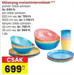 Spar Műanyag melamintermékek ajánlat