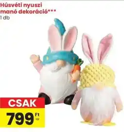Spar Húsvéti nyuszi manó dekoráció ajánlat