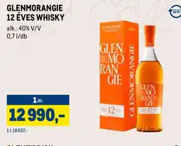 Metro GLENMORANGIE 12 ÉVES WHISKY ajánlat