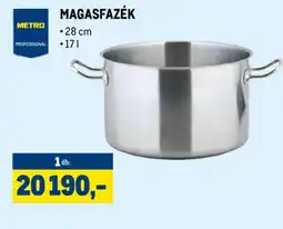 Metro METRO PROFESSIONAL MAGASFAZÉK ajánlat
