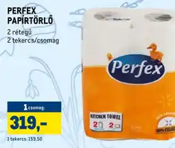 Metro PERFEX PAPÍRTÖRLŐ ajánlat