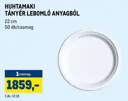 Metro HUHTAMAKI TÁNYÉR LEBOML ANYAGBL ajánlat