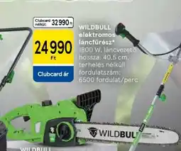 Tesco WILDBULL elektromos láncfűrész ajánlat