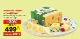 Spar Pannónia Mester Ementáli Sajt ajánlat