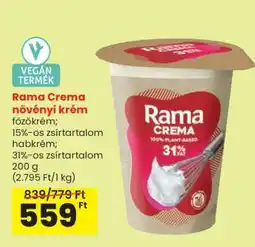 Spar Rama Crema növényi krém ajánlat