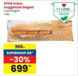 Spar SPAR enjoy. nuggets bagett ajánlat
