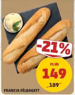 PENNY Francia Félbagett ajánlat