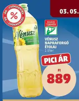 PENNY VÉNUSZ Napraforgó-étolaj ajánlat