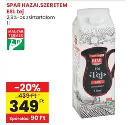 Spar SPAR HAZAI.SZERETEM ESL tej ajánlat