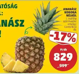 PENNY Ananász korona nélkül ajánlat