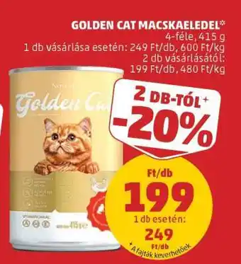 PENNY GOLDEN CAT MACSKAELEDEL ajánlat
