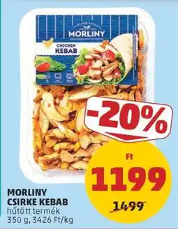 PENNY Morliny Csirke Kebab ajánlat