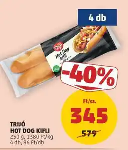 PENNY TRIJÓ HOT DOG KIFLI ajánlat