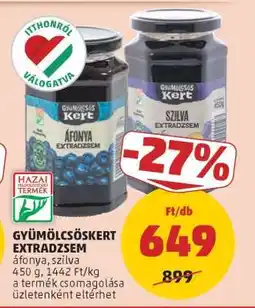 PENNY Gyümölcsöskert Extradzsem ajánlat