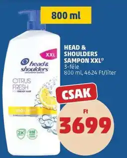 PENNY Head & Shoulders Sampon XXL ajánlat