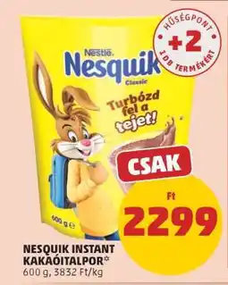 PENNY Nesquik Instant Kakaóitalpor ajánlat