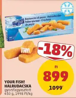 PENNY YOUR FISH! HALRUDACSKA ajánlat