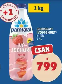 PENNY PARMALAT Ivójoghurt ajánlat