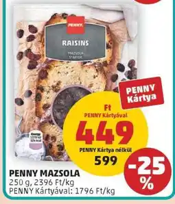 PENNY PENNY Mazsola ajánlat