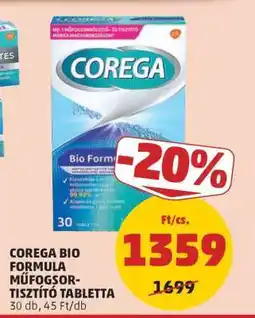 PENNY COREGA BIO FORMULA MŰFOGSOR-TISZTÍTÓ TABLETTA ajánlat