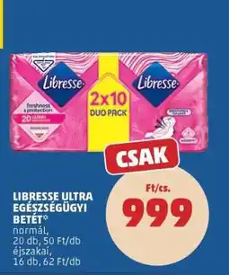 PENNY Libresse Ultra egészségügyi betét ajánlat