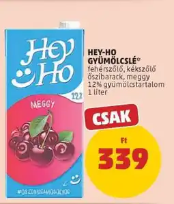 PENNY HEY-HO Gyümölcslé ajánlat