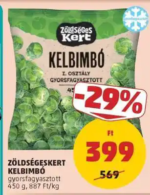 PENNY Zöldségeskert Kelbimbó ajánlat