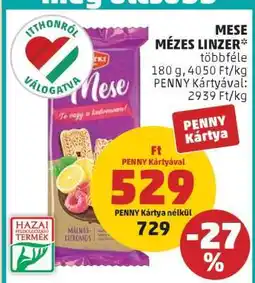 PENNY MESE MÉZES LINZER ajánlat