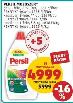 PENNY PERSIL Mosószer ajánlat