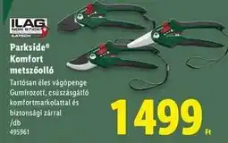 Lidl PARKSIDE Komfort metszőolló ajánlat