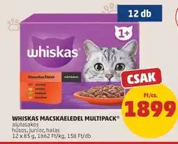PENNY Whiskas Macskaeledel Multipack ajánlat