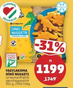 PENNY Fagylakoma Dinó Nuggets ajánlat