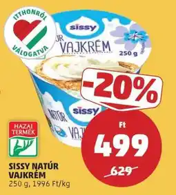 PENNY Sissy Natúr Vajkrém ajánlat