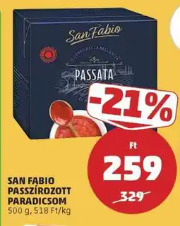 PENNY San Fabio Passzírozott Paradicsom ajánlat