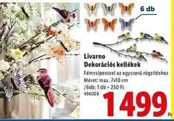 Lidl Livarno Dekorációs kellékek ajánlat