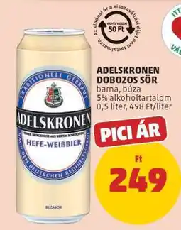 PENNY Adelskronen Dobozos Sör ajánlat