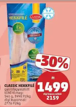 PENNY CLASSIC HEKKFILÉ ajánlat