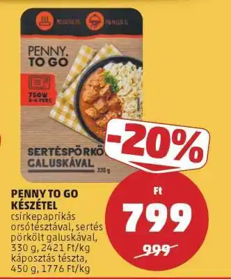 PENNY PENNY TO GO KÉSZÉTEL ajánlat
