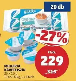 PENNY MILKERIA KÁVÉTEJSZÍN ajánlat