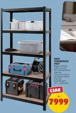 PENNY Nagy teherbírású polc ajánlat